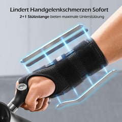 Handgelenkschiene mit 3 Schienen für Karpaltunnelsyndrom S/M