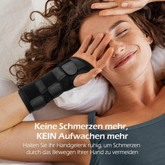 Handgelenkschiene mit 3 Schienen für Karpaltunnelsyndrom