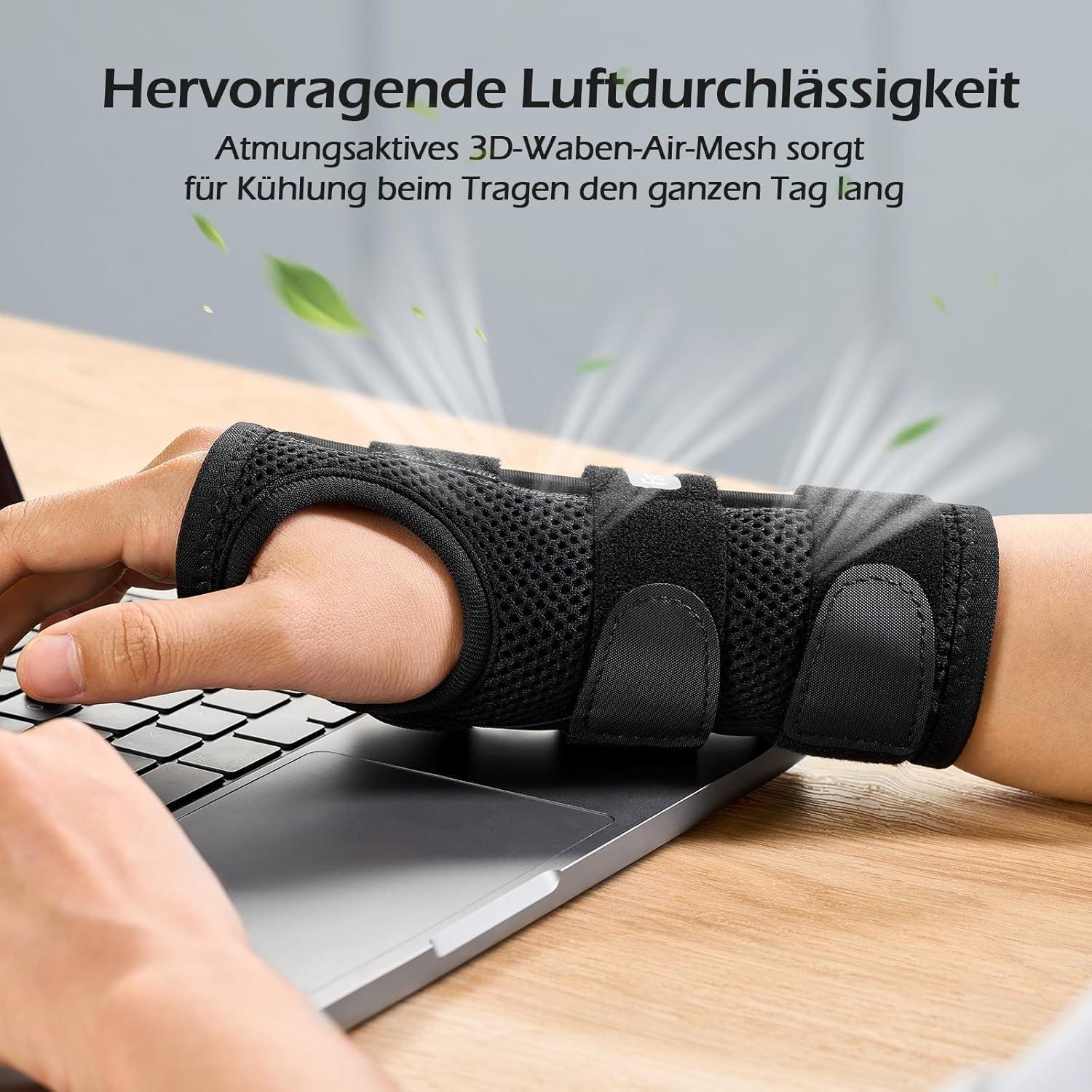 Handgelenkschiene Stabilisator Handbandage Stütze Karpaltunnelsyndrom