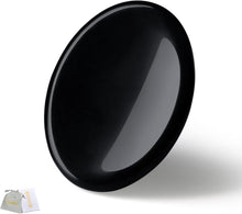 Obsidian Kristall Handschmeichler Herzform Heilstein Meditation