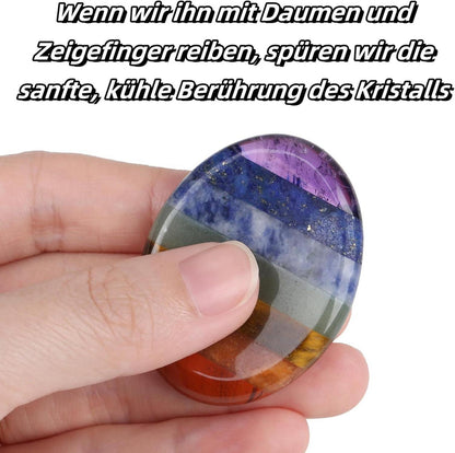 Chakra Heilsteine Kristalle Handschmeichler Sorgenstein Meditation