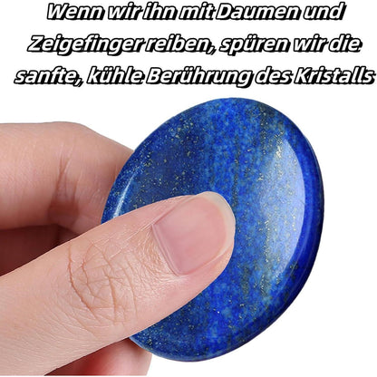 Lapislazuli Daumenstein Handschmeichler für Meditation und Entspannung