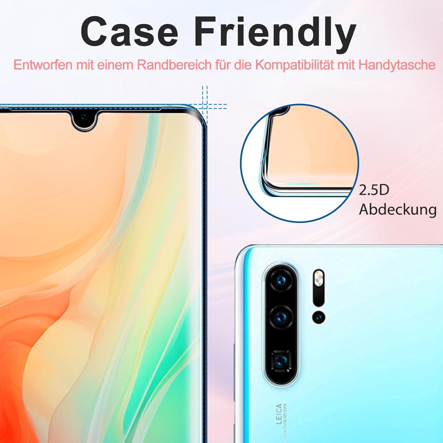 Schutzfolie Panzerglas Huawei P30 Pro 9H Displayschutzfolie Sensitive