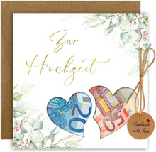 Luckeey Hochzeitskarte Geldgeschenk Verpackung für Brautpaar