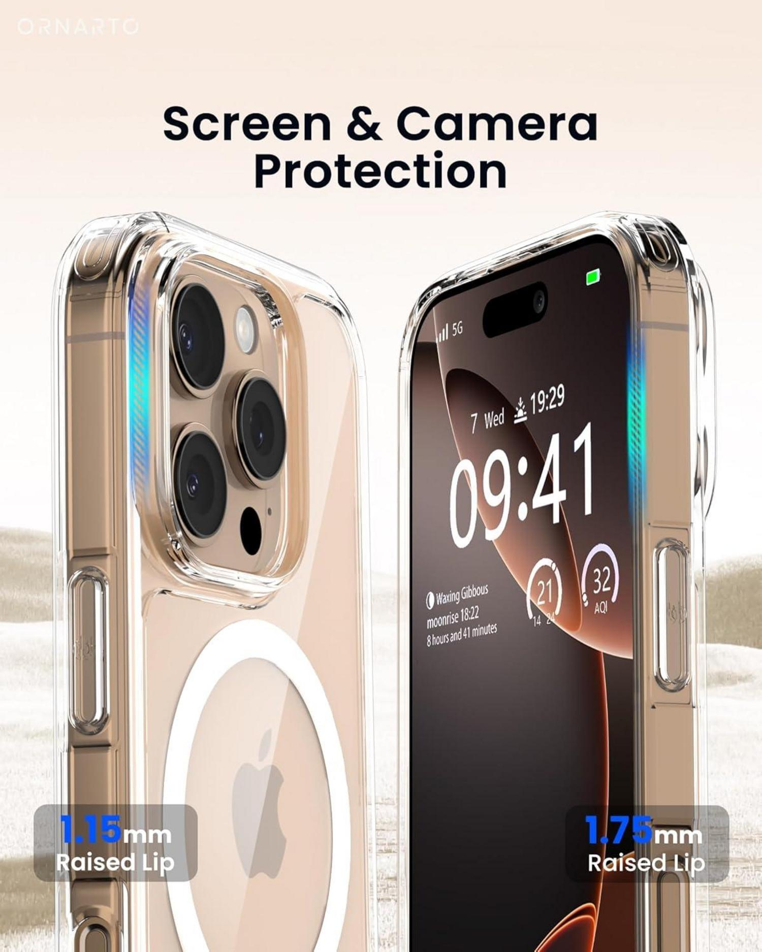 iPhone 16 Pro Hülle mit MagSafe, verstärkter