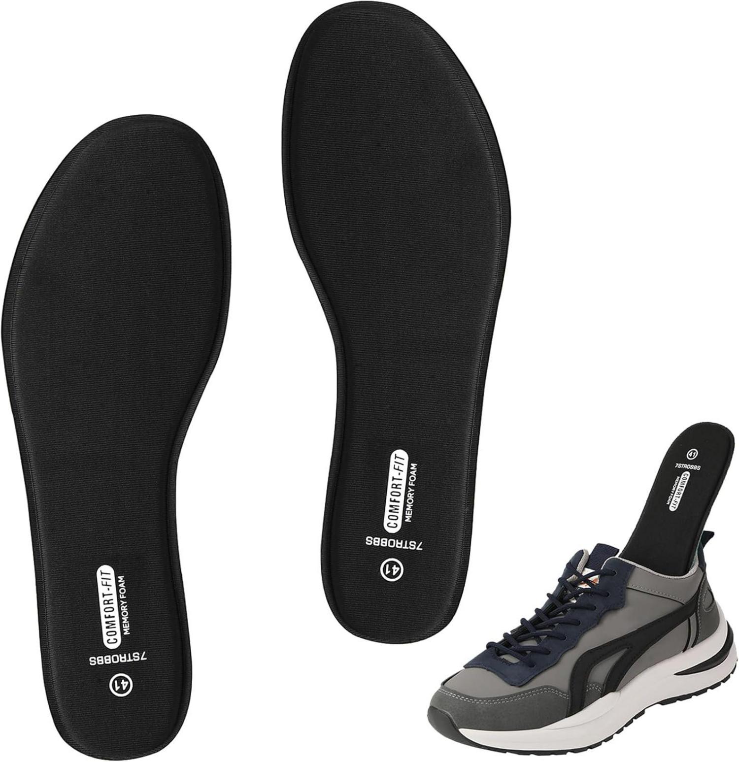 Memory Foam Einlegesohlen für Damen & Herren - Sport & Freizeit