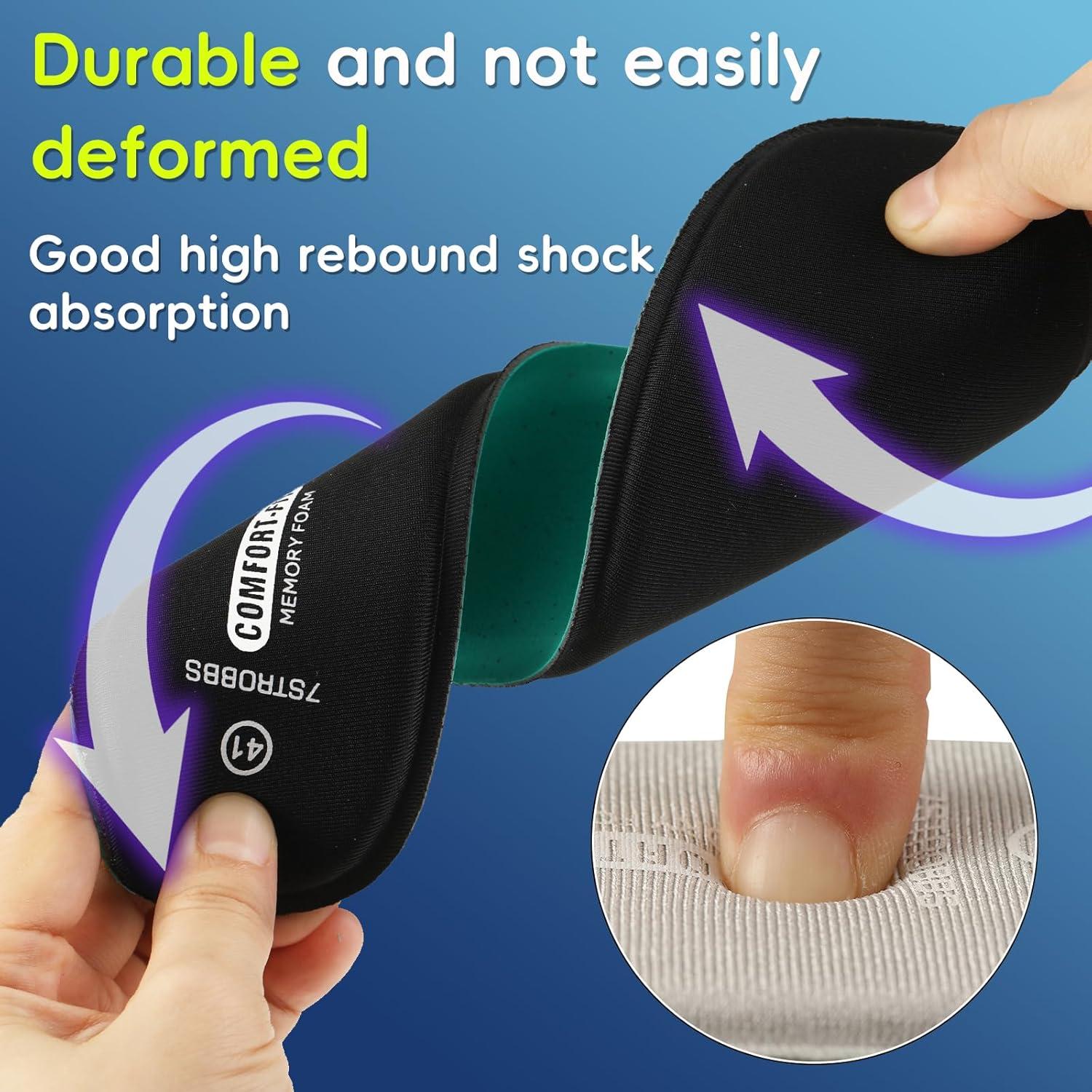 Memory Foam Einlegesohlen Damen Herren Sport Schuheinlagen
