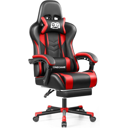 OneGame Gaming Stuhl mit Fußstütze, hohe