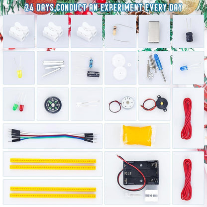 Adventskalender 2024 - 24 Tage Wissenschaftsexperimente für