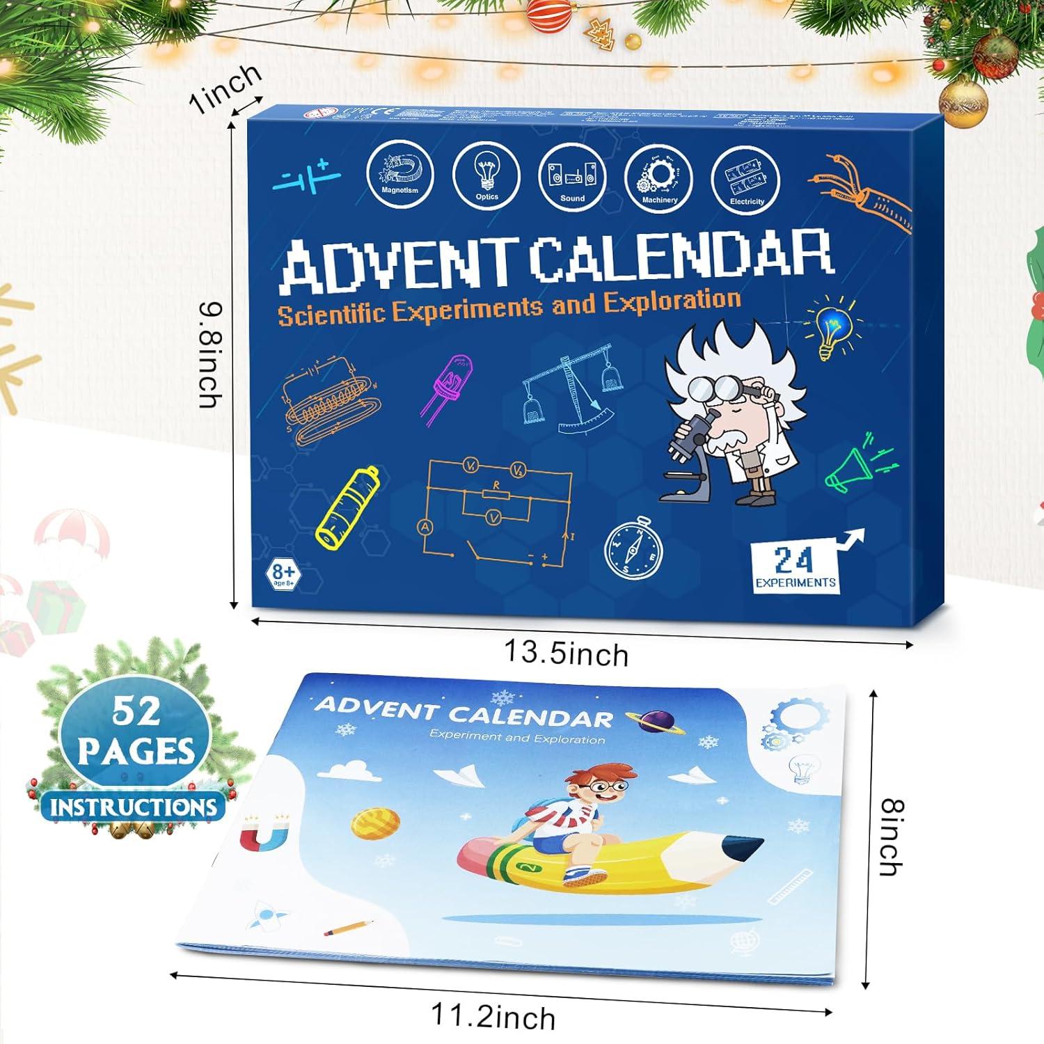 Adventskalender 2024 24 Tage Wissenschaftsexperimente Jungen Kinder