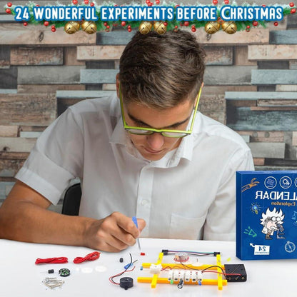 Adventskalender 2024 Weihnachts-Wissenschaftsexperimente für Kinder