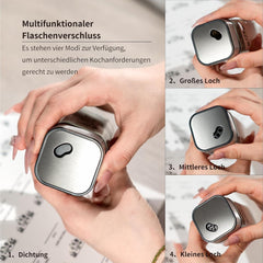 6er Set Gewürzdosen 120ML mit Streueinsatz und DrehdeckelImageContext