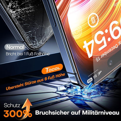 Schutzfolie für iPhone 13/13 Pro/16e mit Sichtschutz