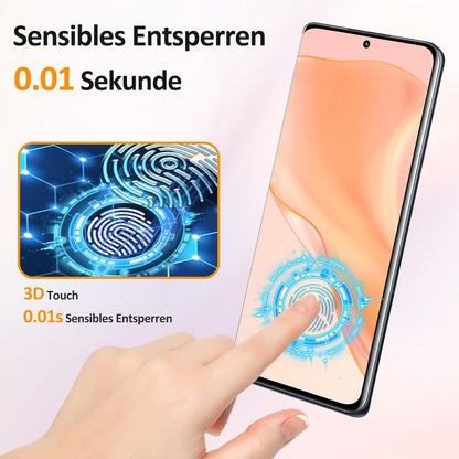 Agedate Panzerglas für Xiaomi 12/12X, 9H Härte, HD Displayschutz, 2+2 Kamera Schutzfolie