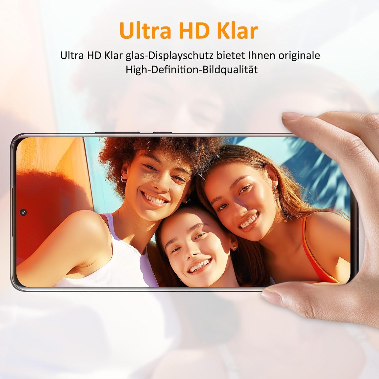 Xiaomi 12/12X Panzerglas Displayschutz 4K HD 9H Härte 2+2 Kamera