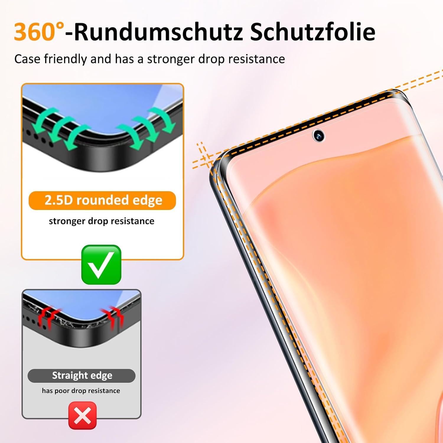 Panzerfolie für Xiaomi 12X/12 Kamera Displayschutz 9H HD Schutzfolie
