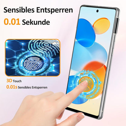 Agedate Panzerglas für Google Pixel 7A Schutzfolie 9H Displayschutz 4K UHD