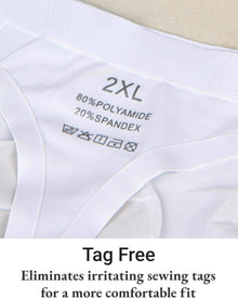 Herren Sexy Eisseide String Tanga Transparent Slip S