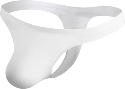 Herren Eisseide Transparenter Tanga String Sexy Dessous S