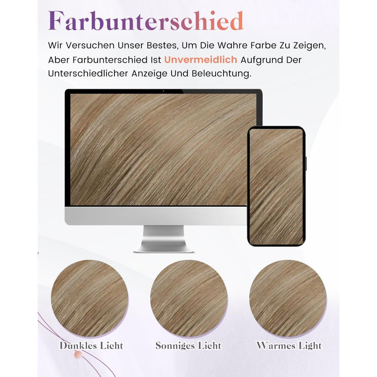 Echthaar Pferdeschwanz Blond Haarverlängerung Zopf 30cm