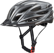 Leichter Fahrradhelm mit abnehmbarem Innenfutter und Schirm