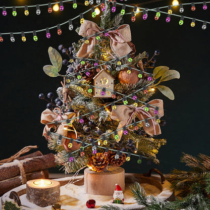 Miniatur Wichtel Lichterkette 285 cm Weihnachten Deko