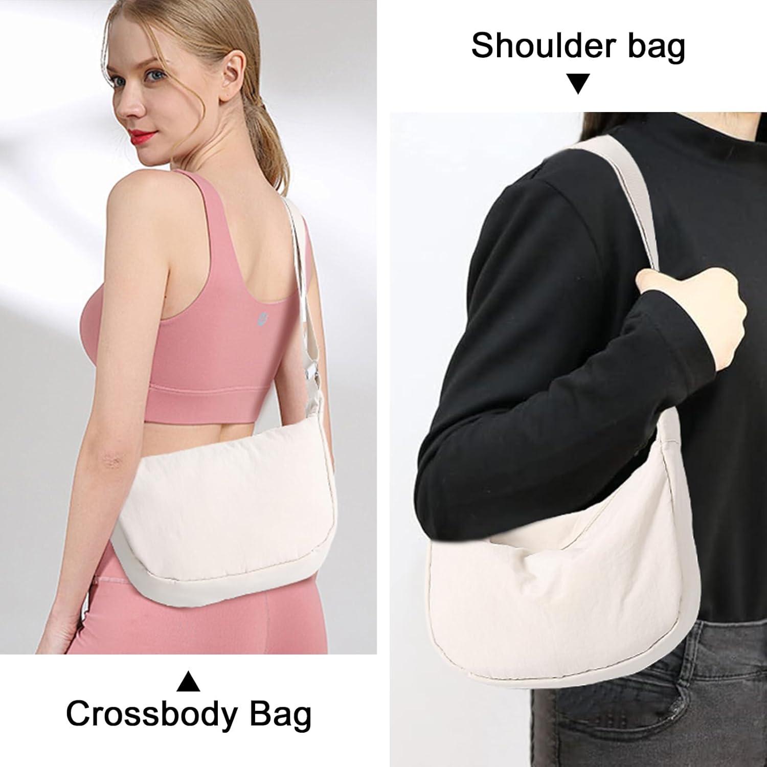 Miss Lulu Damen Halbmond Crossbody Umhängetasche Wasserdicht