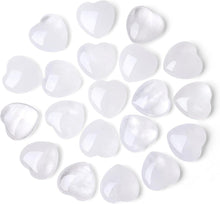 Bergkristall Herz Edelsteine Set Heilung Reiki Kristalle Meditation