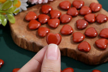 Roter Jaspis Herz Edelsteine Set 20 Stück Natürlich Reiki