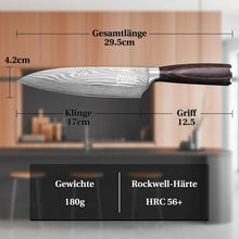 INOMO Küchenmesser Bester Papa der Welt - Geschenk für