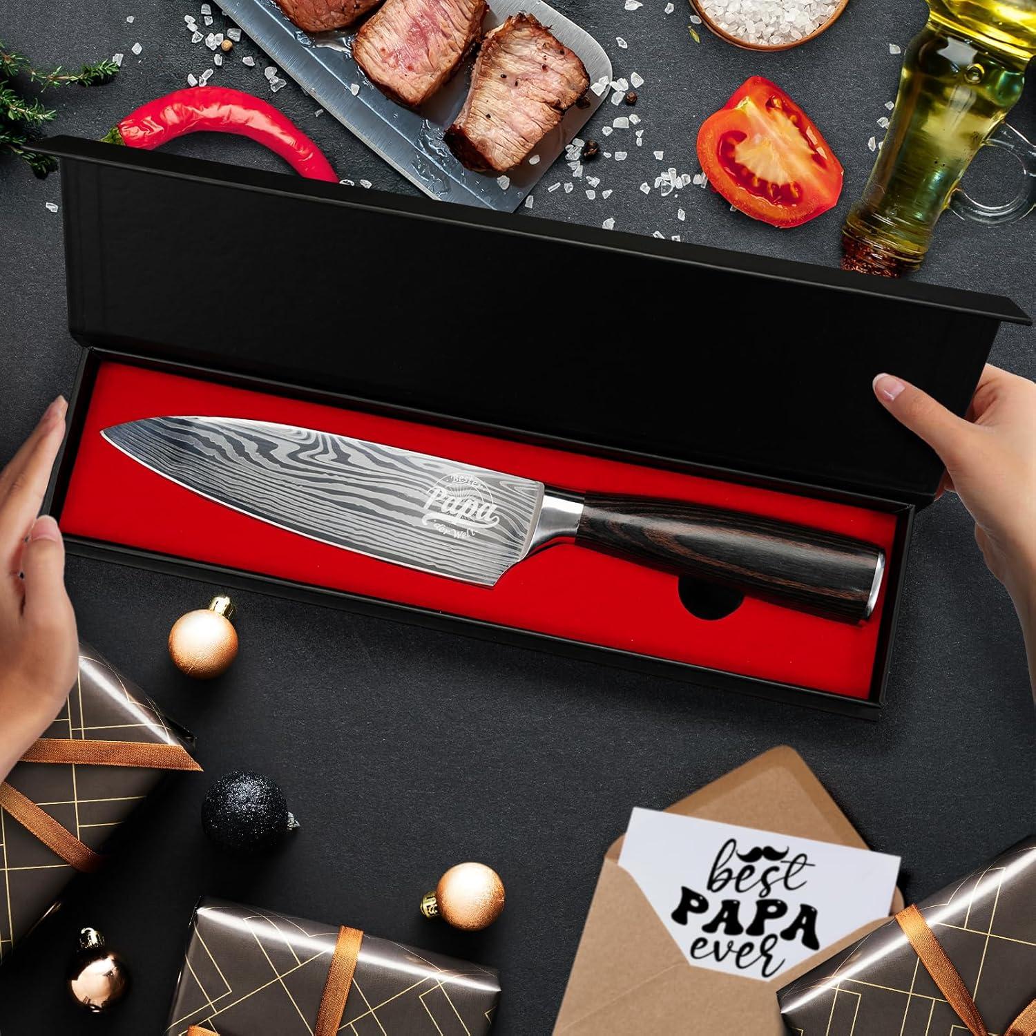 Geschenke für Männer Küchenmesser Papa Geschenk Weihnachten