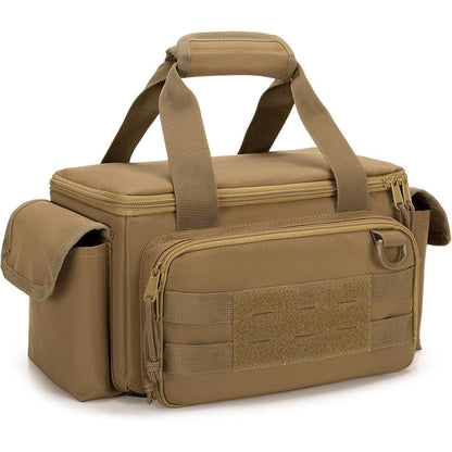 Kleine Werkzeugtasche Khaki mit gepolstertem Boden