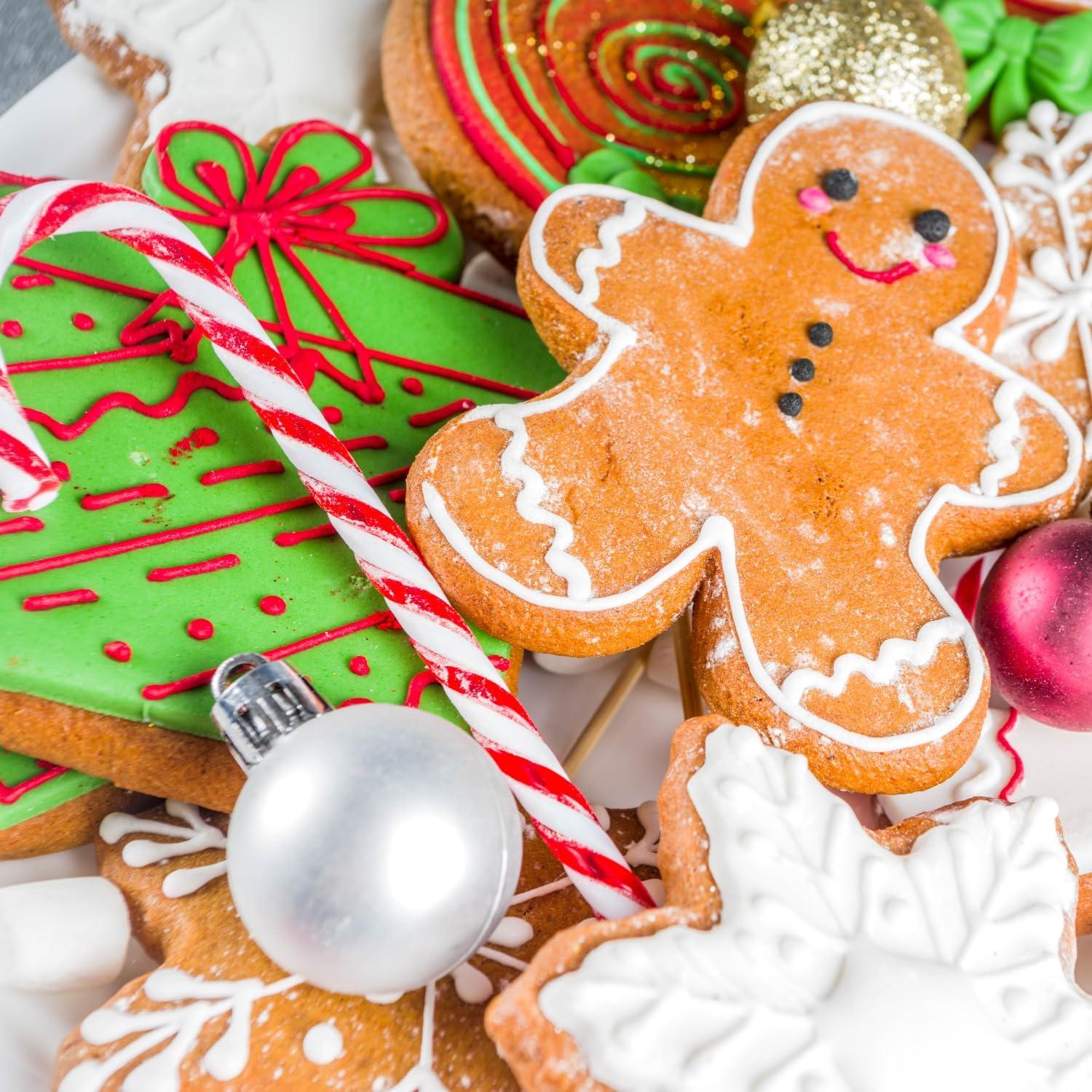 Weihnachts Ausstechformen Edelstahl Komfortgriff Keksausstecher 4tlg