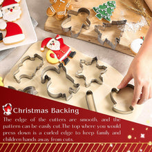 9-teiliges Weihnachts-Ausstechformen-Set aus Edelstahl