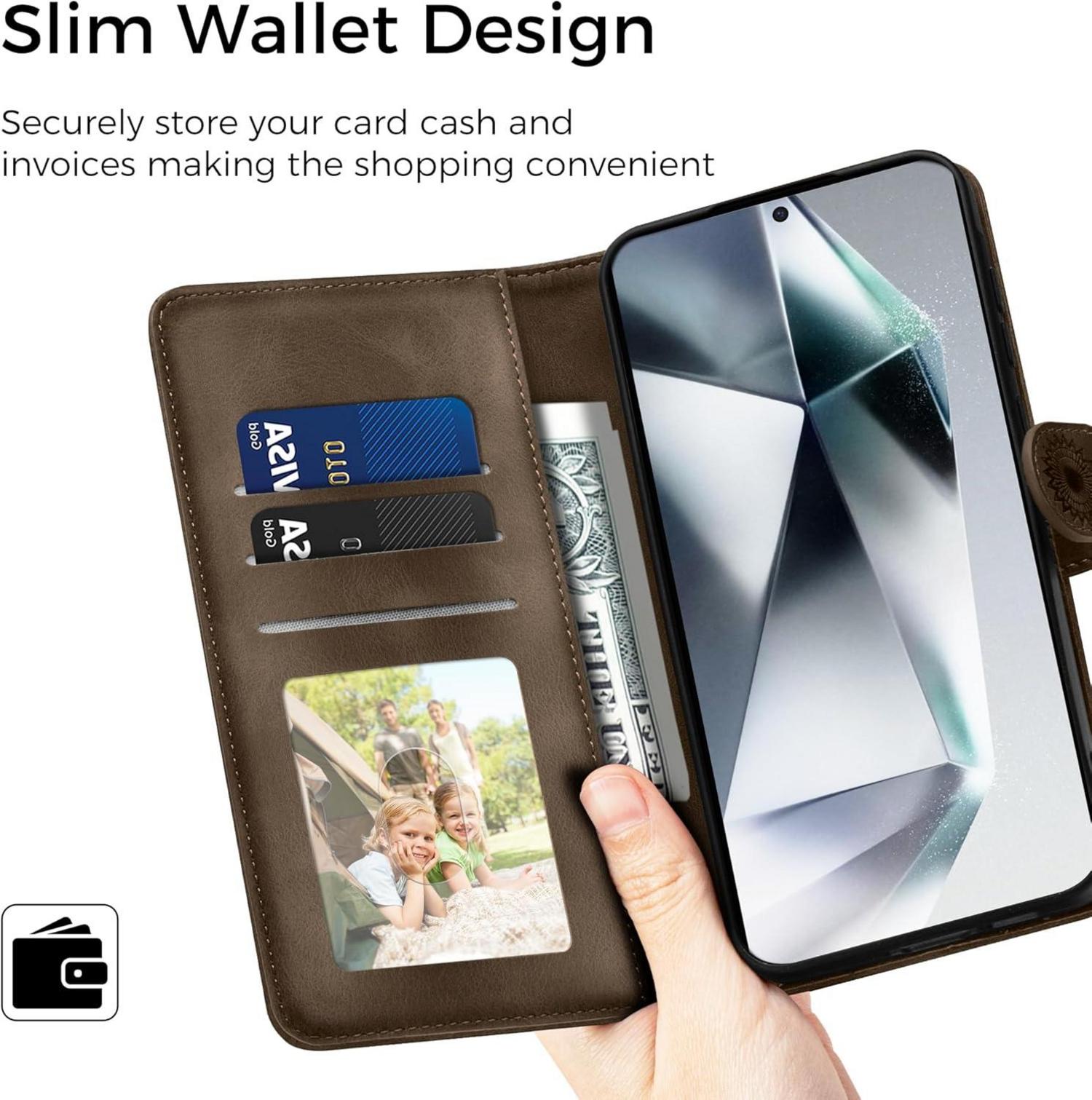 Samsung Galaxy S24 Ultra Hülle - Premium Flip Wallet