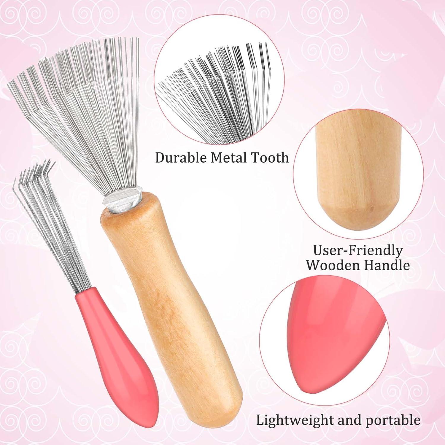 Haarbürstenreiniger Set Bürstenreiniger Mini Kamm Reiniger Tragbarer