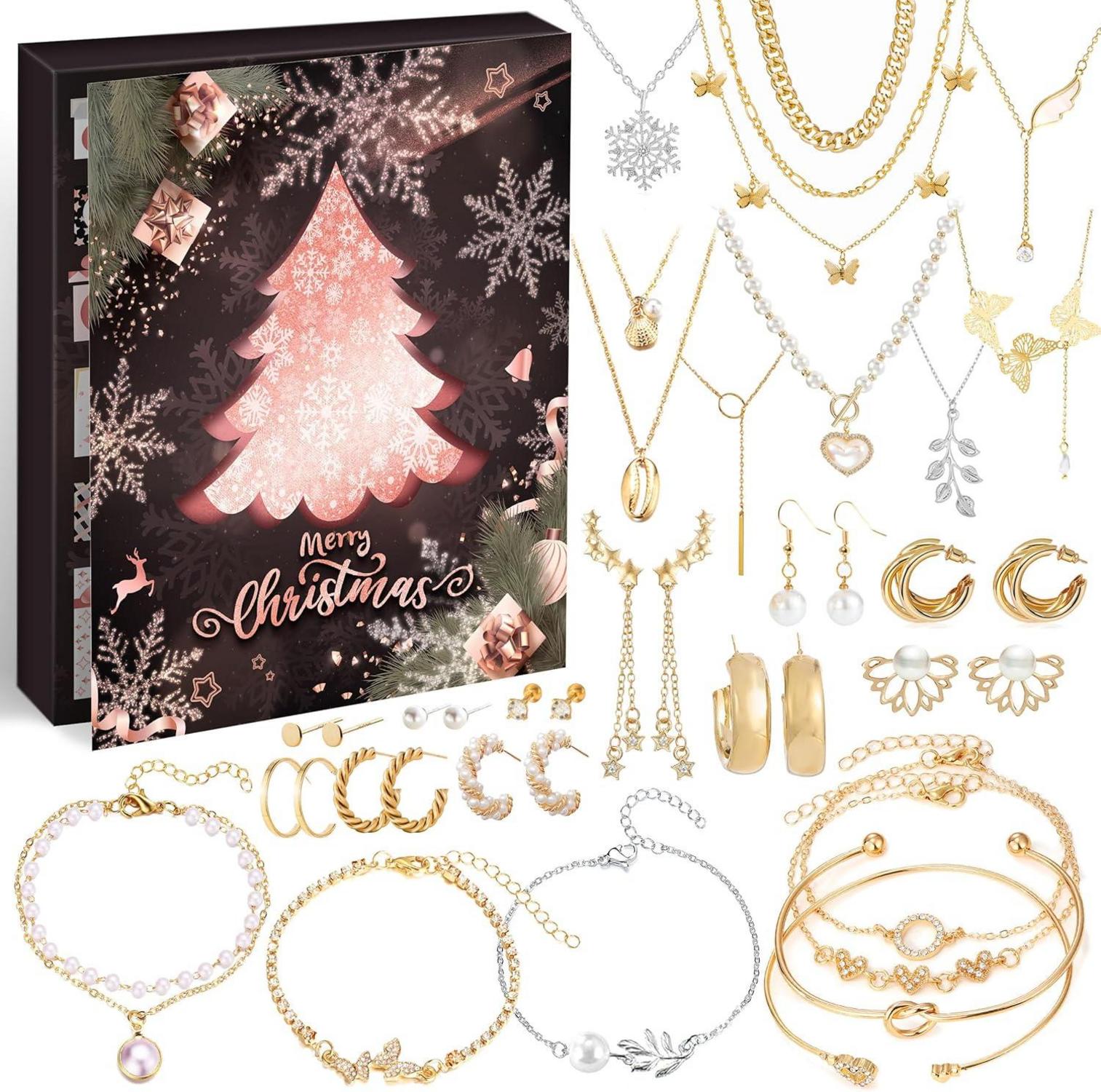 Schmuck Adventskalender Weihnachten 24 Überraschungen