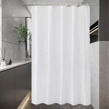 Duschvorhang Textil Wasserdicht Anti-Schimmel 140x200cm White