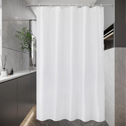Duschvorhang Textil Wasserdicht Anti-Schimmel 140x200cm White