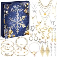 Adventskalender Schmuck Set 24 Überraschungen Damen Weihnachtsgeschenk