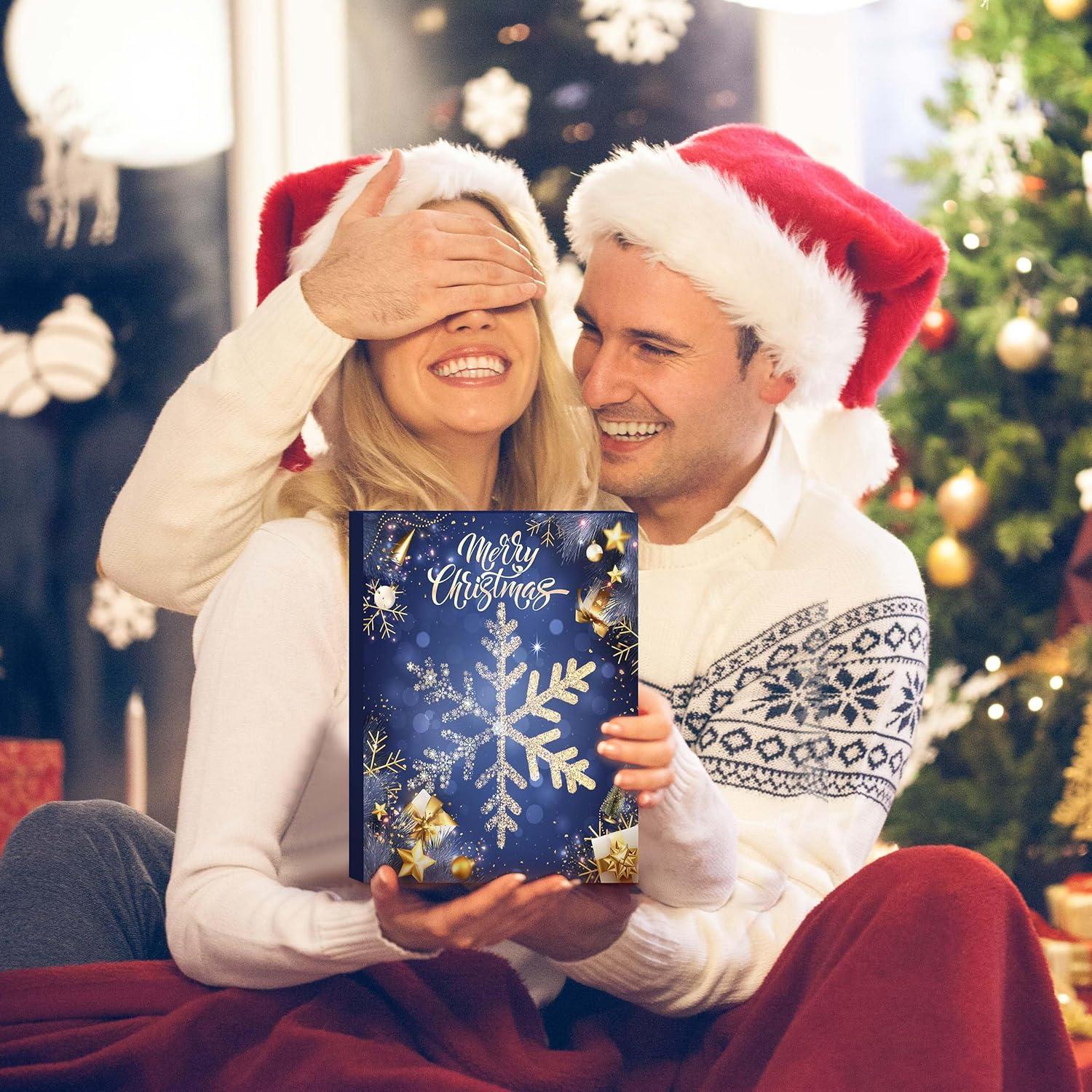 Schmuck Adventskalender 2024 für Frauen Mädchen Weihnachten 24