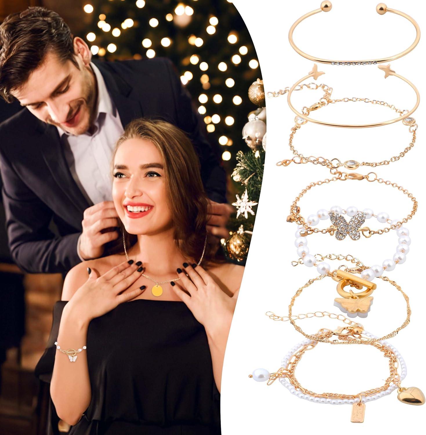 Schmuck Adventskalender 2024 für Frauen und Mädchen, 24 Überraschungen