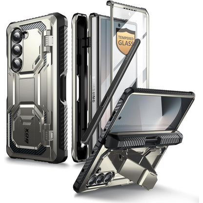 Galaxy Z Fold 6 Hülle mit S Pen Halter und Displayschutz