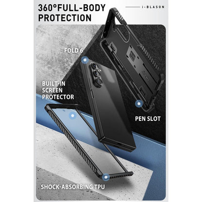 Galaxy Z Fold 6 Hülle mit S Pen Halter und Displayschutz