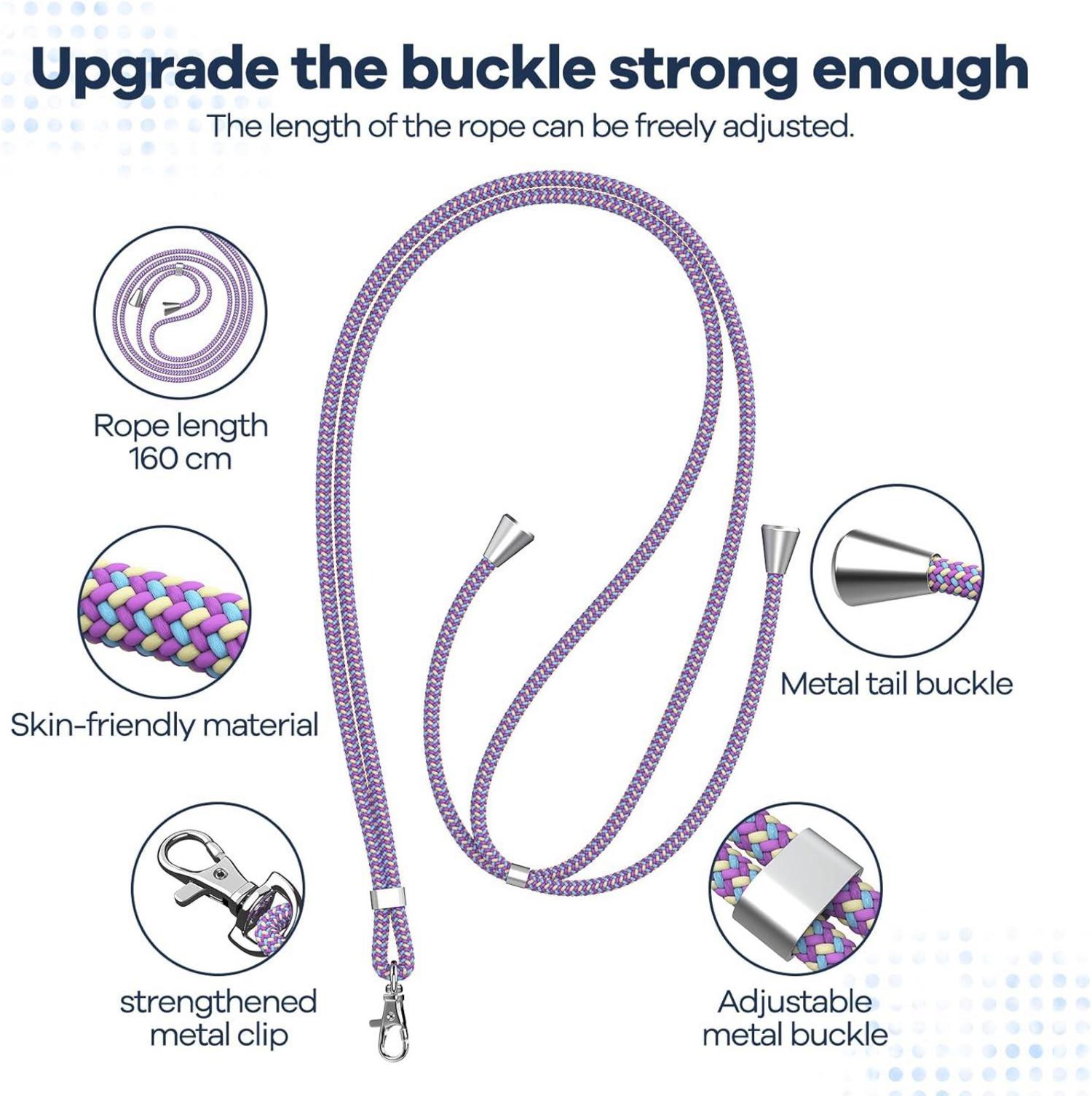 Caslord Handykette Universal mit 2 Stück Patch - Einstellbar