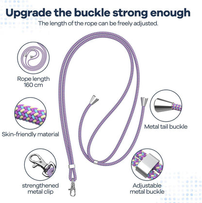Caslord Handykette Universal mit 2 Stück Patch - Einstellbar