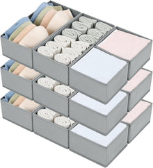 DIMJ Schubladen Organizer Schrank - Kleiderschrank Stoff Organizer