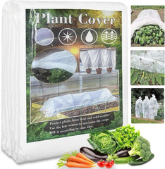 OAHAO Gartenvlies Frostschutz 40g/m² Pflanzendecke Winterschutz 2*5M
