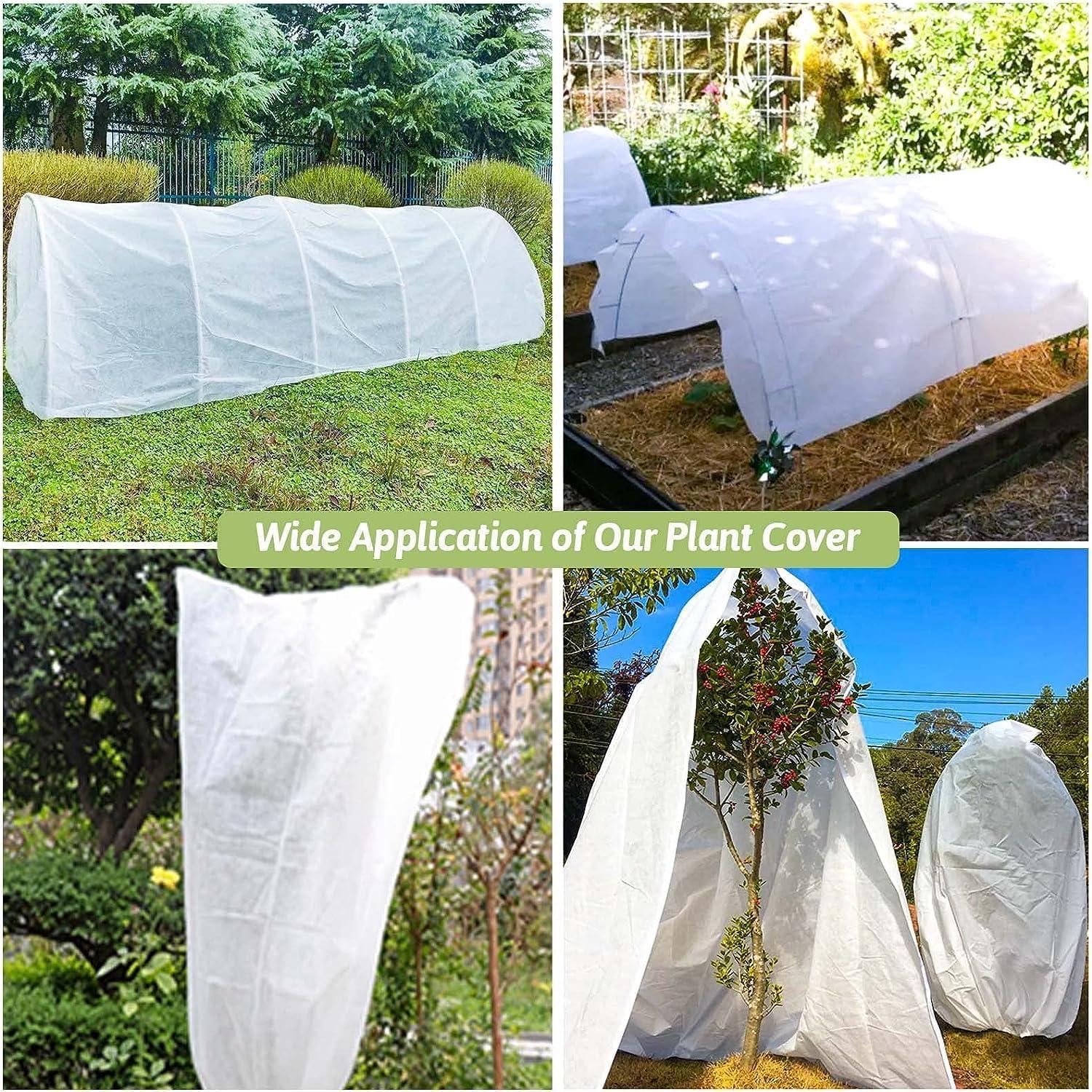 Gartenvlies Frostschutz Pflanzendecke 40g/m² Winterschutz 2x5m