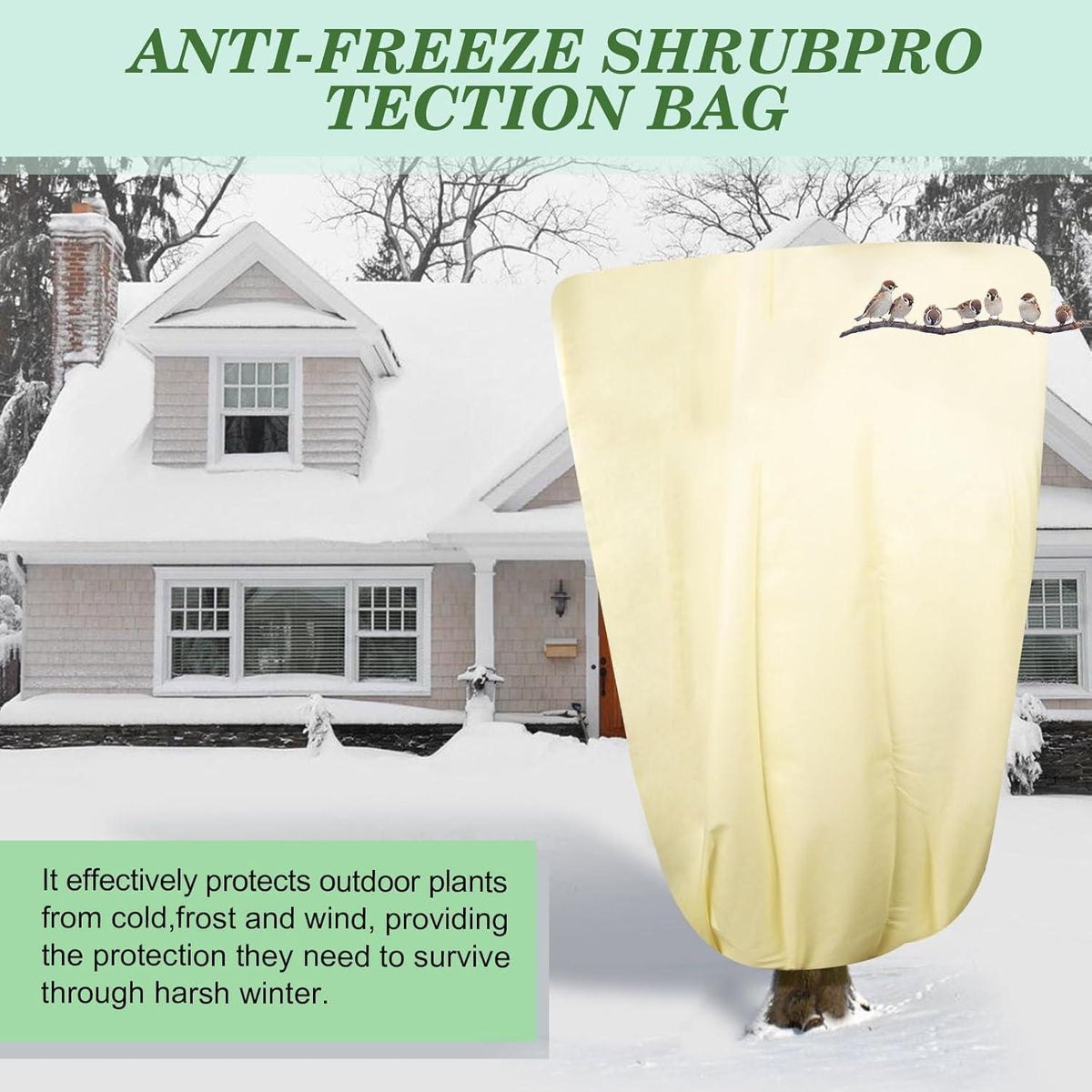 Winterschutz für Pflanzen – Extra Groß 250x360cm